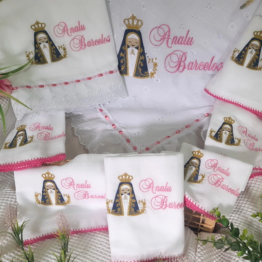 Kit Santa Maria Fralda + Lencinho de boca